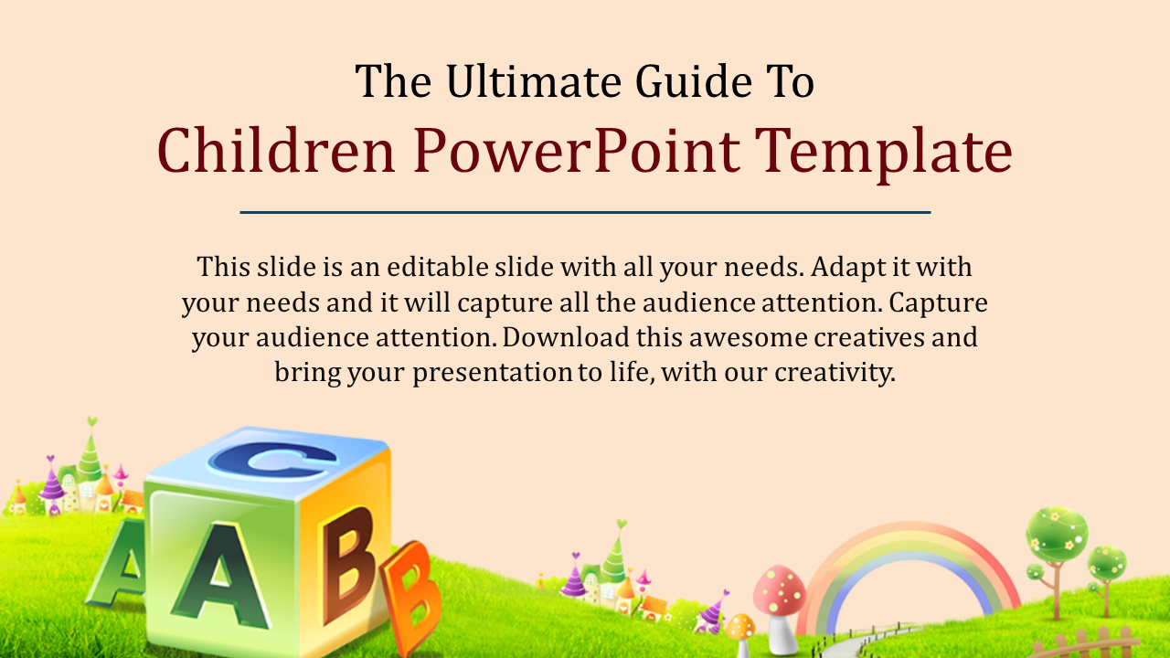 children powerpoint template-The Ultimate Guide To Children Powerpoint Template